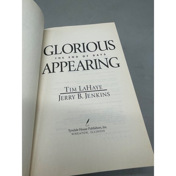 Glorious the end of days appearing hardcover book Tim Lahaye & Jenkins READ - Picture 4 of 6